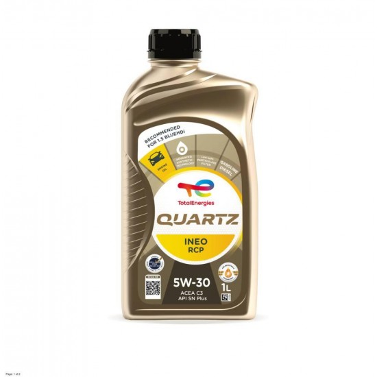 ΛΑΔΙ ΚΙΝΗΤΗΡΑ TOTAL 5W30 RCP 1LIT